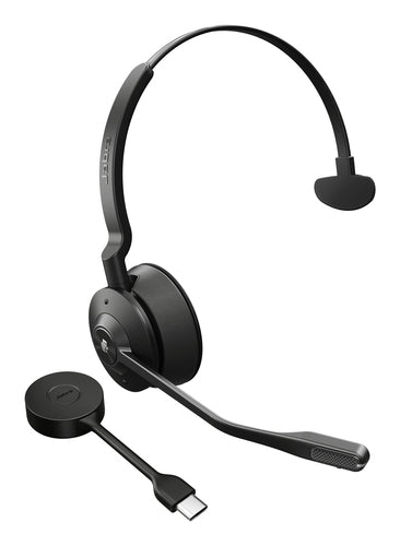 Jabra Engage 55 Se Ms Mono Dect Headset,Link 400C Bt Dongle, Softphone/Deskphone, Usb-C