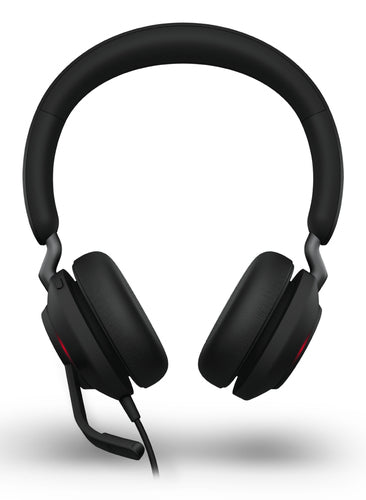 Jabra Corded Evolve2 40 Se Uc Stereo Headset, Usb-C/A