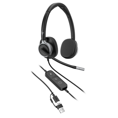 HP Poly Mission 615 Mono USB Wired Headset