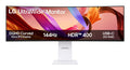 LG 49"(32:9) Dual Qhd Curve Ips, Hdmi(2), Dp, Usb-C, 144Hz, Kvm, H/Adj, Vesa, 3Yr