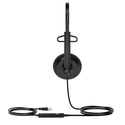 Yealink Wired (Uh34-Lite) Ms Mono Headset, Noise Cancelling Mic, Foam Cushion, Usb-A