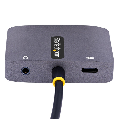 Startech.Com USB C Video Adapter, USB C To HDMI VGA Multiport Adapter, 3.5Mm Audio, 4K 60H