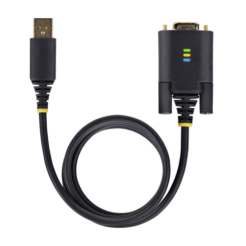 Startech 6.6Ft (2M) USB To Null Modem Serial Adapter Cable, Com Retention, Ftdi, Usb-A To
