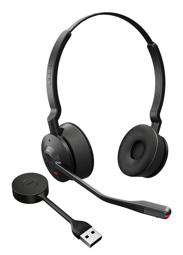 Jabra Engage 55 Se Uc Stereo Dect Headset,Link 400A Bt Dongle,Softphone/Desk Phone,Usb-A