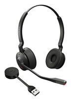Jabra Engage 55 Se UC Stereo Dect Headset, Link 400A Bt Dongle, Softphone/Desk Phone, USB-A