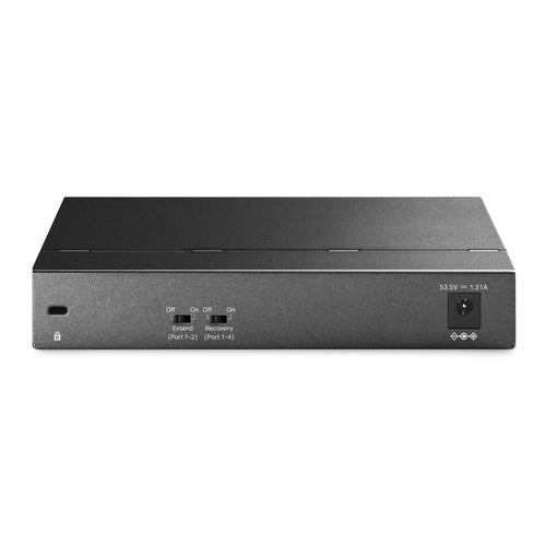 Tp-Link 6-Port Unmanaged Gigabit Switch, Poe+(3), Poe++(1), 64W, Metal Case, 5Yr