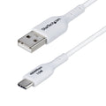 Startech 3Ft (1M) White Usb-A To Usb-C Charging Cable/Cord, M/M, Ltw
