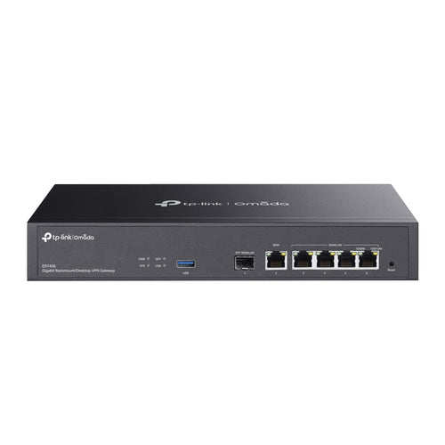 Tp-Link Omada Gigabit Rackmount/Desktop Vpn Router, Gbe Sfp(1), Wan(1), Lan/Wan(4), 5Yr