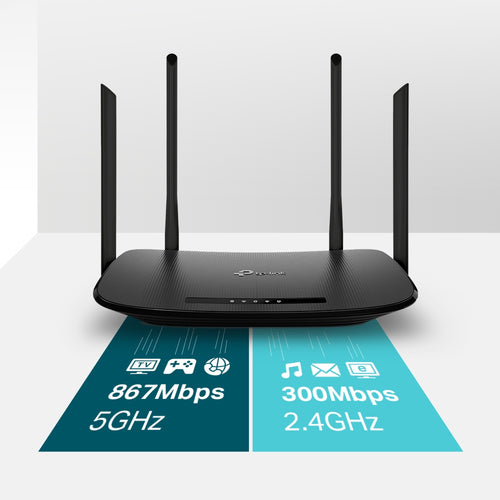 Tp-Link Archer Ac1200 Vdsl/Adsl Modem Router, 10/100 Lan(4), 3Yr