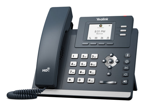 Yealink (Mp52) Desktop Phone With Handset, 2.4" Non Touch Screen, No Teams Button - Demo