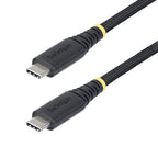 StarTech 3M USB-C Charging Cable, 240W, Silicone Jacket W/Braid, Ltw