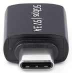 Startech Usb-C To Usb-A Adapter, USB 5Gbps, Metal Housing, M/F, 2Yr
