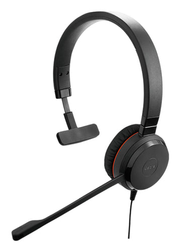 Jabra Corded Evolve 30 Ii Uc Mono Headset,3.5Mm, Usb-C/A