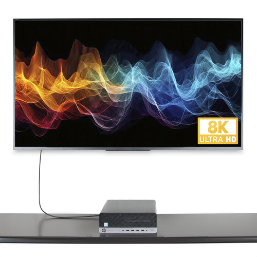Startech 2M Dp To HDMI Adapter Cable, 8K 60Hz, 4K 144Hz, Hdr10, Dp 1.4 To HDMI 2.1 Avc, Dp