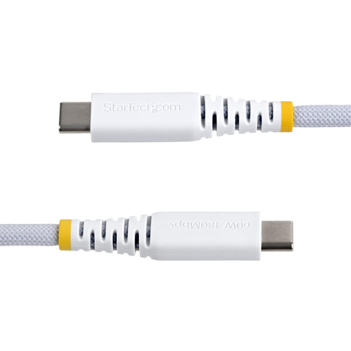 Startech 3M (10Ft) White Usb-C Charging Cable, USB C Cord, 60W/3A Pd, Ltw