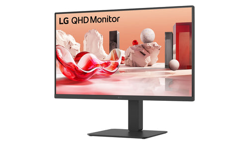 LG 27"(16:9) Qhd Ips, Hdmi, Dp, Usb-C(65W), 100Hz, D/Chain, Kvm, H/Adj, Vesa, 3Yr