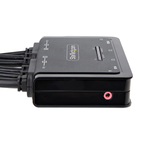 2-Port USB Dual HDMI 4K 60Hz Cable Kvm Switch W/ Audio