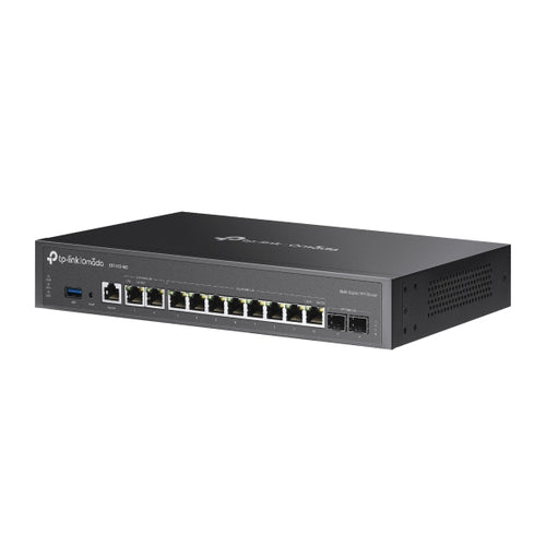 Tp-Link Omada Multi-Gig Vpn Router, 2.5G Wan/Lan(2), Gbe Sfp(2), Lan(8), 5Yr