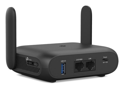 Tp-Link Be3600 Wi-Fi 7 Gigabit Portable Travel Router, 2.5G Wan(1), Gbe Lan(1), 3Yr