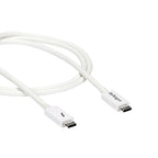 Startech 1M T/Bolt3 Cable, 20Gbps, 100W Pd, White, 2Yr