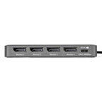 Startech Usb-C Quad-Monitor Workstation Adapter 4K 60Hz Displayport, 3 Yr