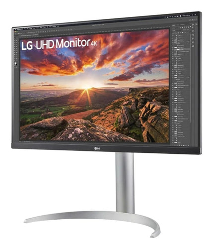 LG 27" (16:9) Uhd Ips Led, Hdmi(2), Dp, Usb-C (90W), H/Adj, Spkr, Tilt, Vesa, 3Yr