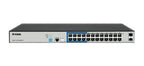 D-Link 26P Gigabit Smart Managed PoE+ Switch With 24 PoE+ Ports (230W) And 2 SFP Ports