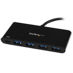 Startech 4 Port Usb-C Hub, Usb(4), 60W Pd, 2Yr
