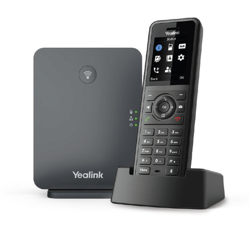 Yealink (W77P) Ip Dect Handset , Vibration Alarm , Scratch/Disinfectant Resistant