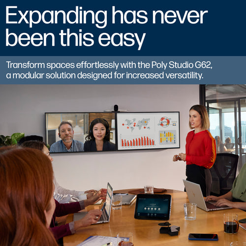 HP Poly G62 Modular Android Video Conferencing System