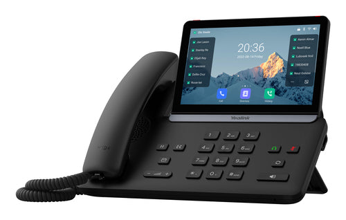 Yealink (Sip-T88W) Ip Phone, 7" Touchscreen, Android 13, Hd Voice, Bluetooth 5.0, Wi-Fi 6,