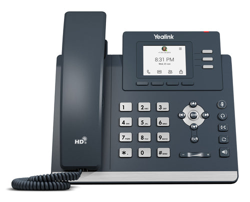 Yealink (Mp52) Desktop Phone With Handset, 2.4" Non Touch Screen, No Teams Button - Demo