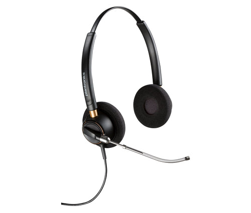 HP Poly Encorepro Hw520V Oth Corded Stereo Headset,Voice Tube Quick Disconnect