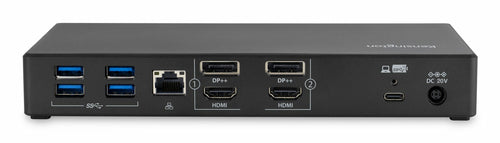Kensington Sd4781P Usb-C/ Usb-A Dual 4K Dock, Hdmi(2), Dp(2), Usba(5), Usb-C, 100W, 3Yr