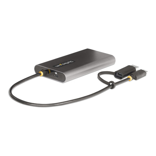 Startech Usb-C To Dual-Hdmi Adapter - Usb-C Or A To 2X HDMI - 4K 60Hz - 100W Power Deliver