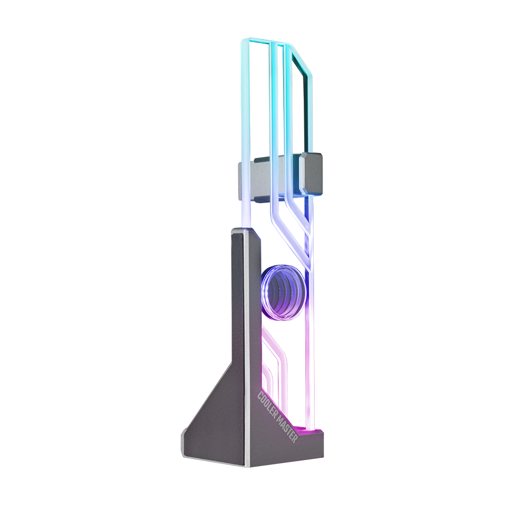 Cooler Master Universal Atlas Argb GPU Support Bracket, Infinity Mirror Design, Edge-Lit A