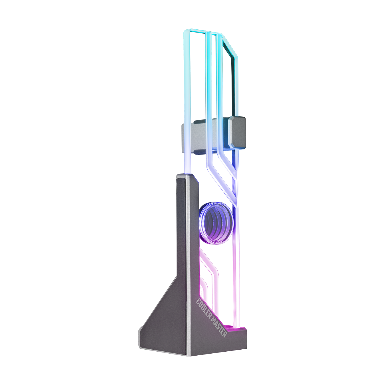 Cooler Master Universal Atlas Argb GPU Support Bracket, Infinity Mirror Design, Edge-Lit A