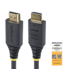 StarTech 3M HDMI Cable, 4K 60Hz, 18Gbps, Black, Tpe Jacket, Ltw