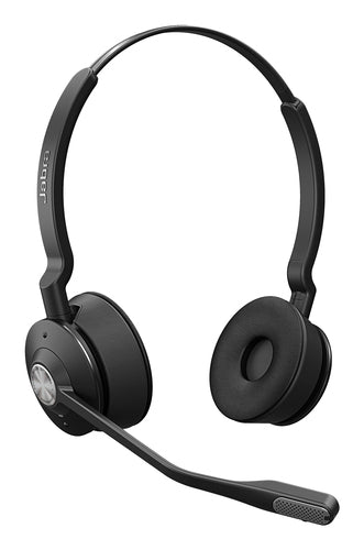 Jabra Wireless Engage 65 Se Stereo Dect Headset W/ Base, Softphone/Deskphone