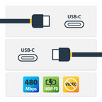 Startech 4M Usb-C To Usb-C Cable, Black, 2Yr