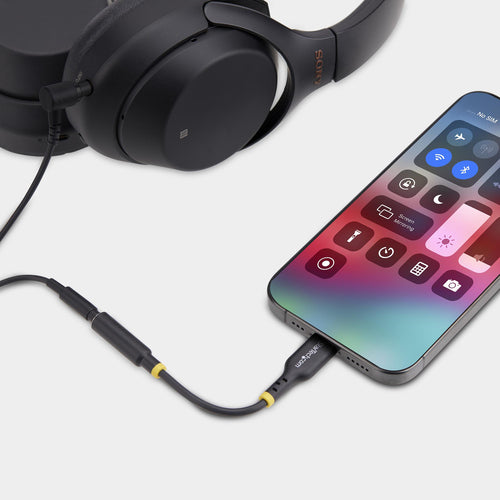 Startech Usb-C Audio Adapter To 3.5Mm Trrs Jack, Headphone Aux Dongle, 2 Yr