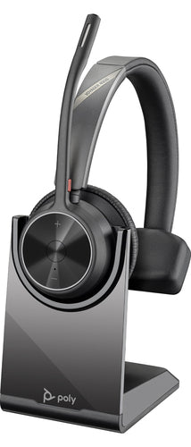 HP Poly Voyager 4310 Oth Wireless Uc Mono Headset W/Chargine Stand, Bt700 Dongle , Usb-C