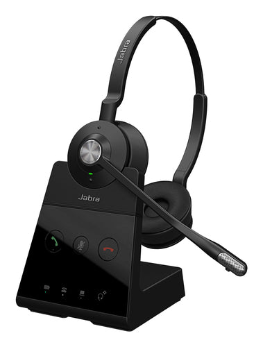 Jabra Wireless Engage 65 Se Stereo Dect Headset W/ Base, Softphone/Deskphone