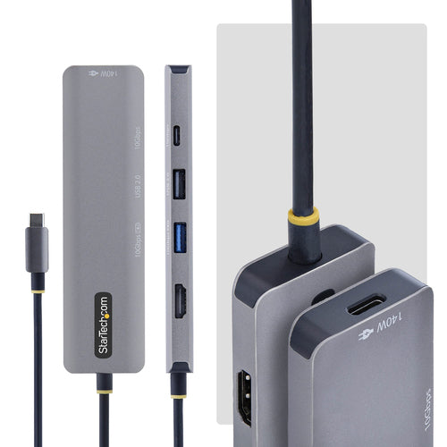 Startech 4-Port Usb-A Hub, 5Gbps, 24W Power Adapter Included, 2 Yr