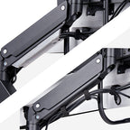 Startech Crossbar Triple Monitor Desk Mount - Up To Three 27" Monitors, Vesa, 5Yr
