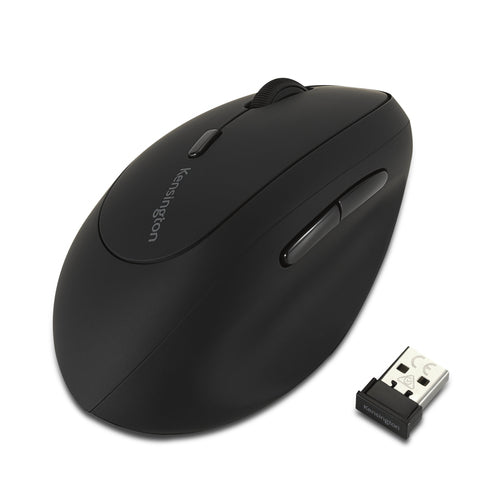 Kensington Profit Left-Handed Ergonomic Wireless Mouse - Black