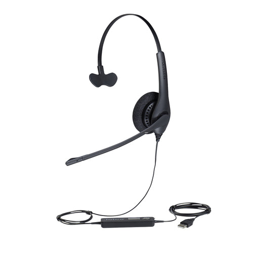Jabra Corded Biz 1500 Uc Mono Headset,Usb-A