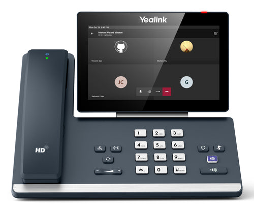 Yealink (Mp58) Desktop Phone With Handset, 7" Touch Screen, Ms Teams Wireless Handset