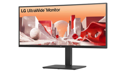 LG 34" (21:9) Wqhd Curved Ips, Hdmi(2), Dp, Usb-C, 90W, Lan, Kvm, Spkr, H/Adj, Vesa, 3Yr