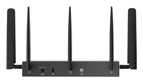 Tp-Link Omada Ax3000 4G+ Wi-Fi 6 Dual-Band Gigabit Vpn Router, Gbe Lan/Wan(5), Poe+, 5Yr
